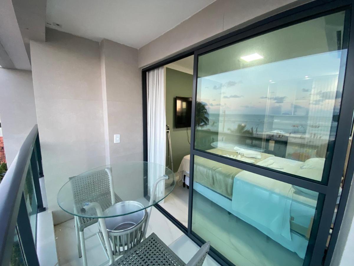 Flat Beira Mar Com Varanda Em Pôrto das Galinhas Extérieur photo