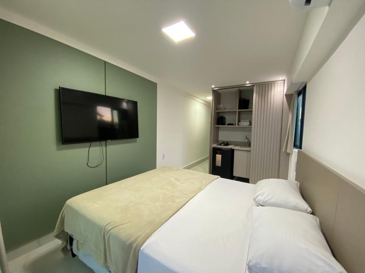 Flat Beira Mar Com Varanda Em Pôrto das Galinhas Extérieur photo