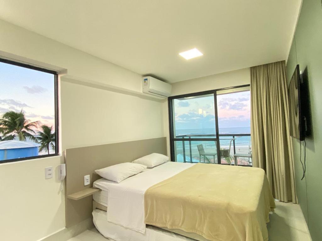 Flat Beira Mar Com Varanda Em Pôrto das Galinhas Extérieur photo