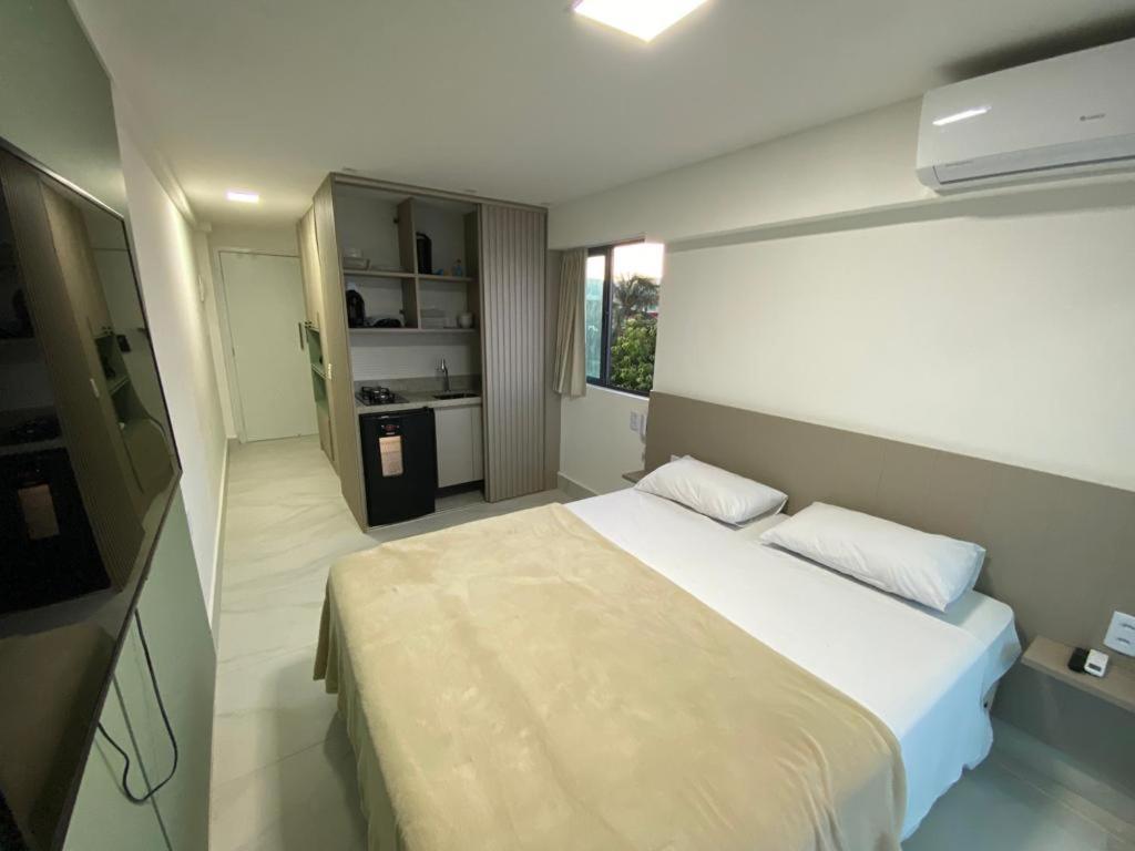 Flat Beira Mar Com Varanda Em Pôrto das Galinhas Extérieur photo